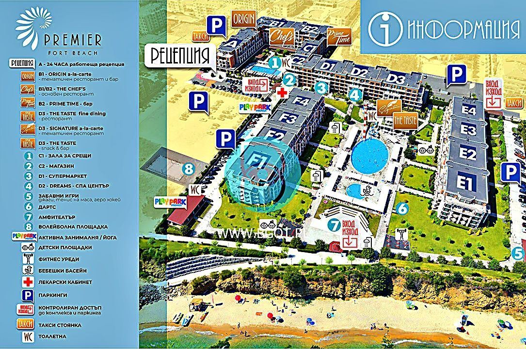 PRZESTRONNY APARTAMENT Z WIDOKIEM NA BASEN I MORZE W PREMIER FORT SVETI VLAS — zdjęcie 2