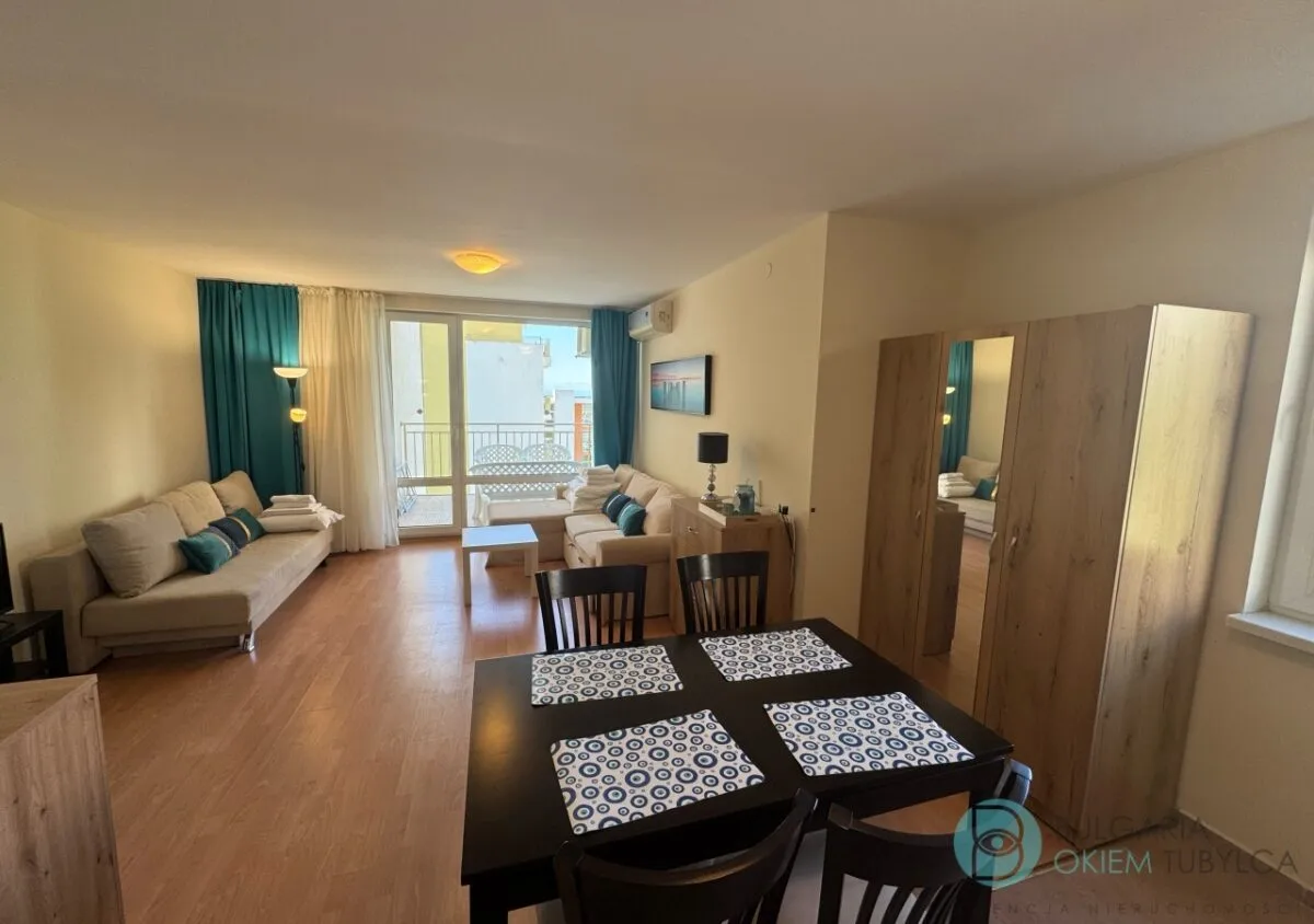 Duże studio z widokiem na basen i blisko plaży – Crown Fort Club, Sveti Vlas — zdjęcie 2