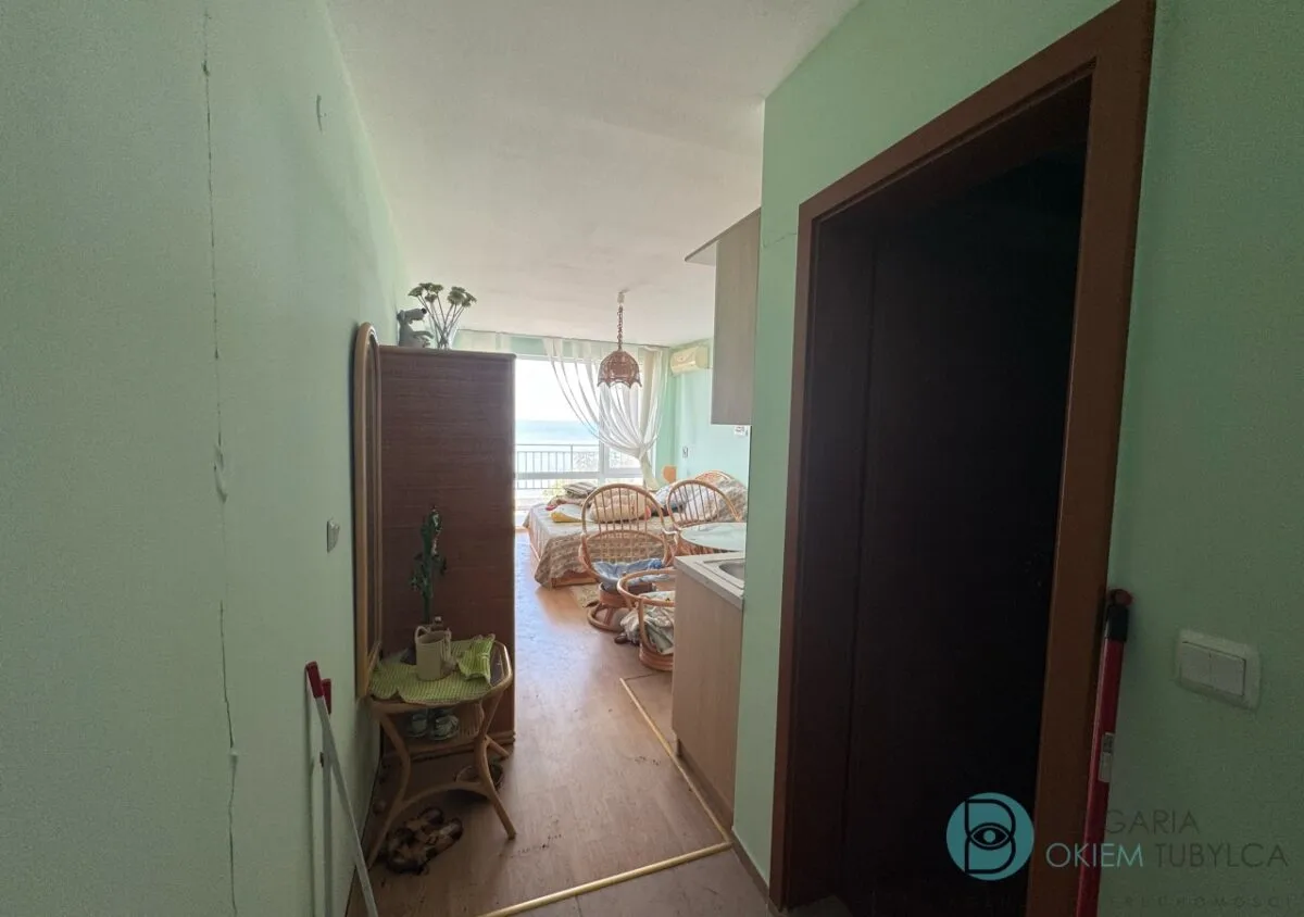 Studio z frontalnym widokiem na morze w pierwszej linii brzegowej – Riviera Fort Beach, Rawda — zdjęcie 2
