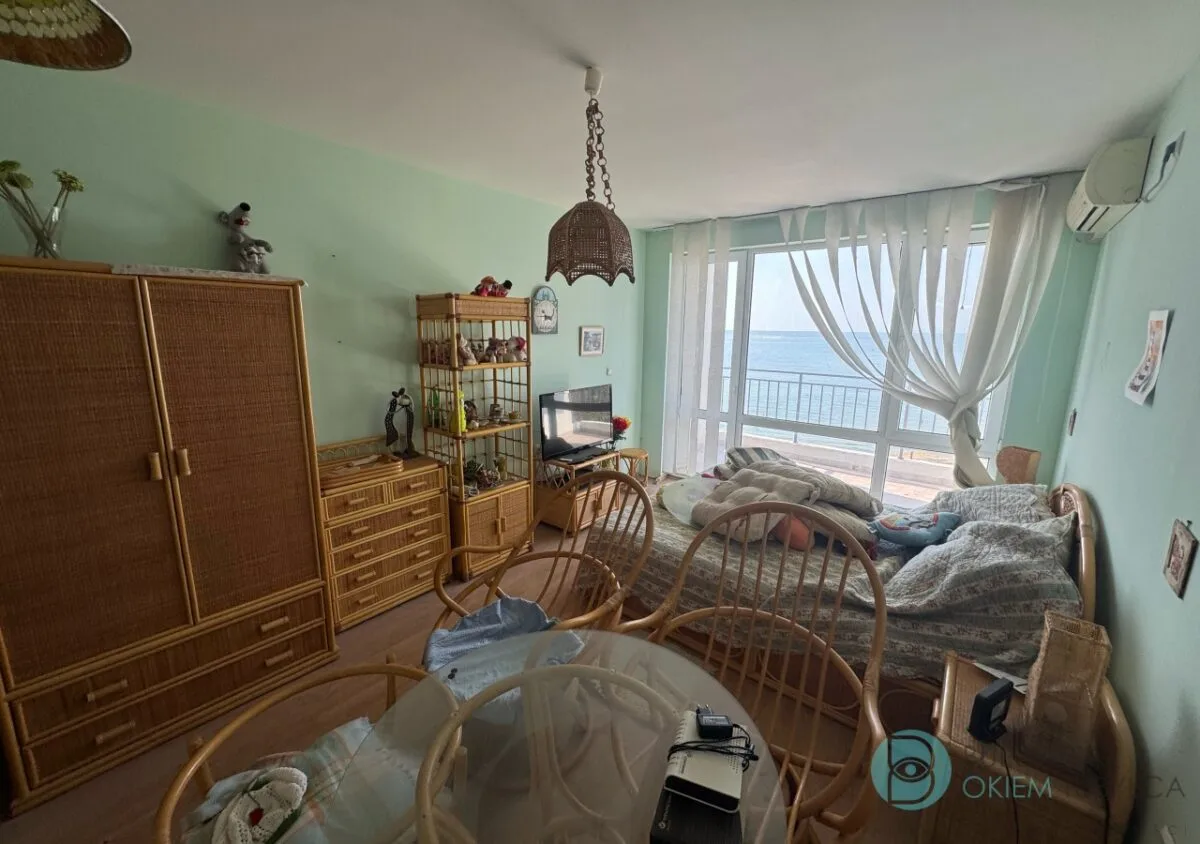 Studio z frontalnym widokiem na morze w pierwszej linii brzegowej – Riviera Fort Beach, Rawda — zdjęcie 5