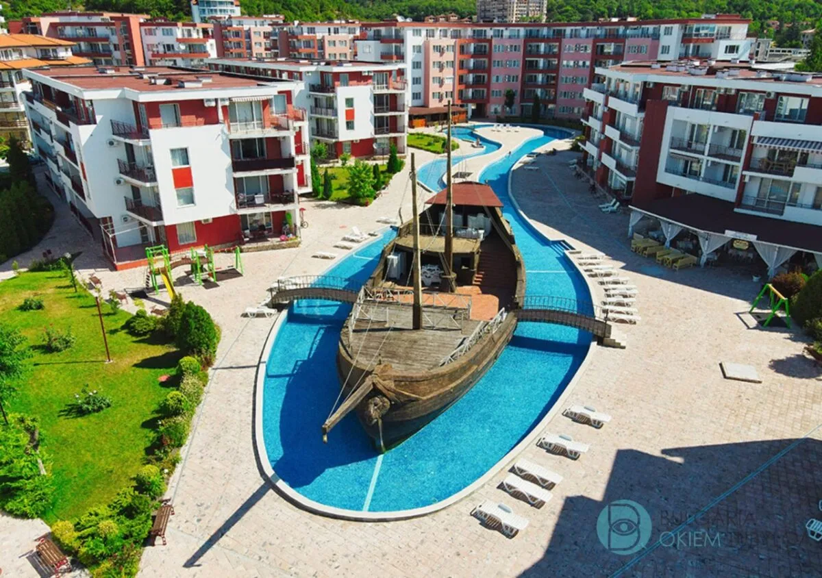 Raty do 10 lat i pierwsza linia brzegowa – studio w Privilege Fort Beach, Elenite — zdjęcie 3