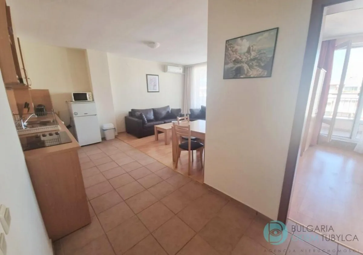 Apartament z dużym balkonem z widokiem na basen – Nessebar Fort Club, Słoneczny Brzeg — zdjęcie 2