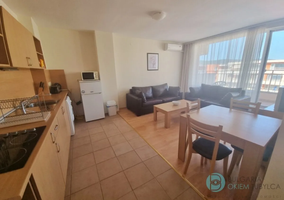 Apartament z dużym balkonem z widokiem na basen – Nessebar Fort Club, Słoneczny Brzeg — zdjęcie 5