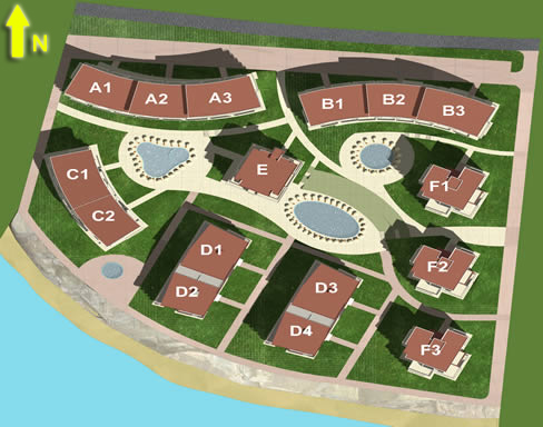 Fort Noks Grand Resort — plan kompleksu 4