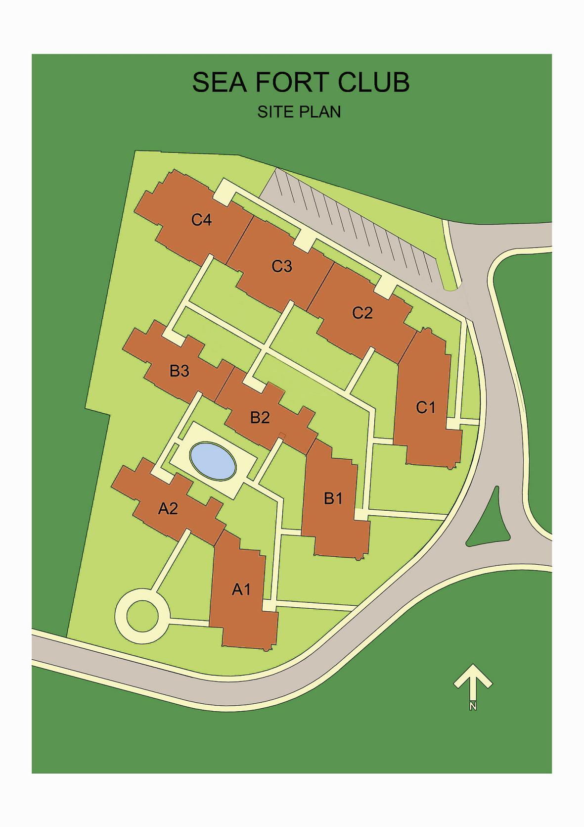 Fort Noks Grand Resort — plan kompleksu 5